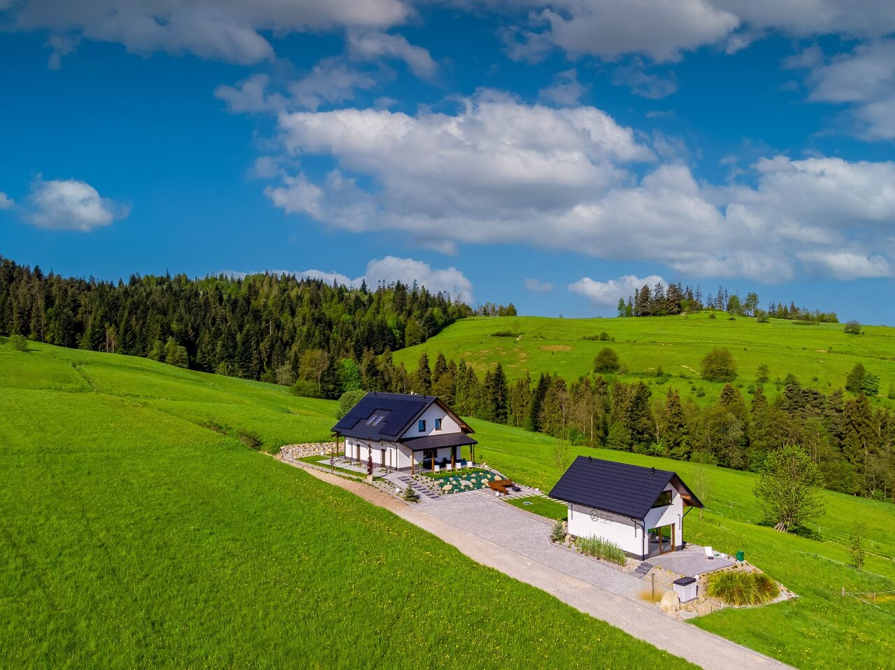 Widok na Maciejowe Wzgórze