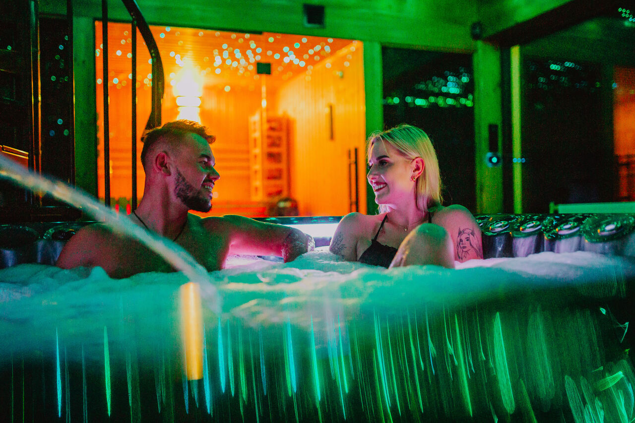 Domek z Jacuzzi w Rabce