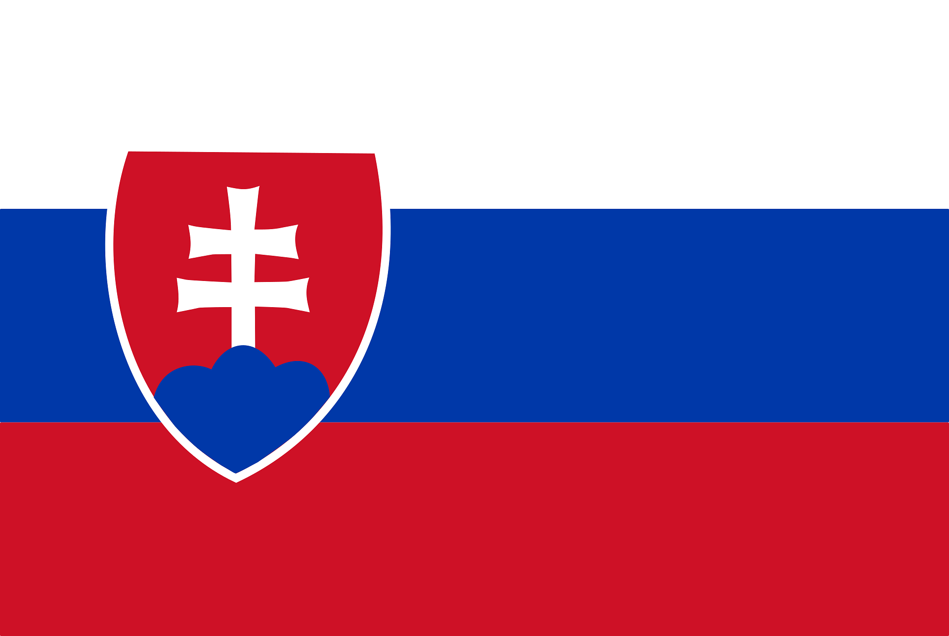 Narodowa flaga Słowacji