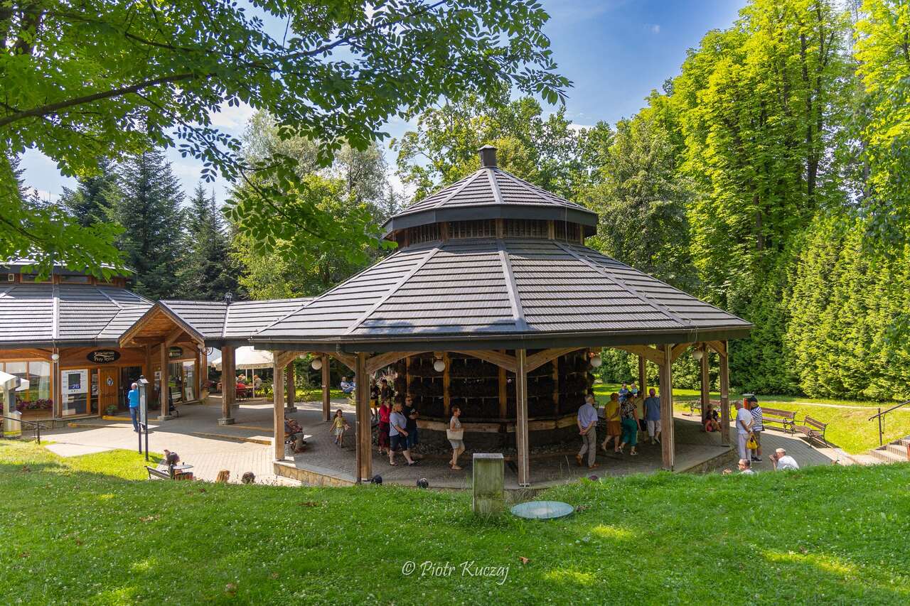 Tężnia solankowa w Rabce